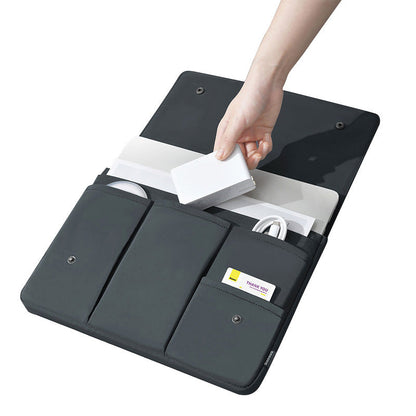 Monochrome Laptop Bag and Protective Cover