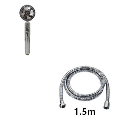 Turbo Propeller Shower Head Handheld High Pressure