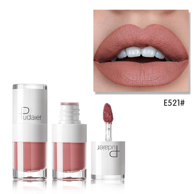 Matte Lip Gloss 16 Colors, Lasting Moisturizing