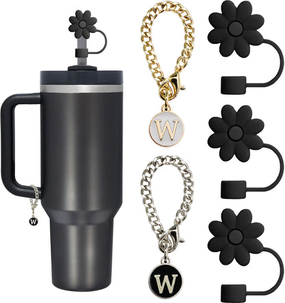 Tumbler Letter Handle Charms - 5PCS