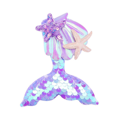 Mermaid Tail Barrettes Girl's Hair Clip