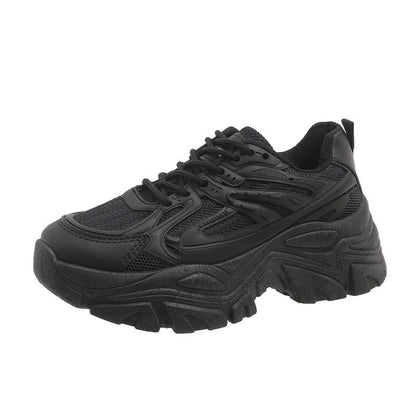 Women's Thick Bottom Breathable White Shoes