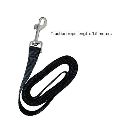 Pet Hand Holding Rope Anti Breaking Loose Suit Integrated Chest Strap