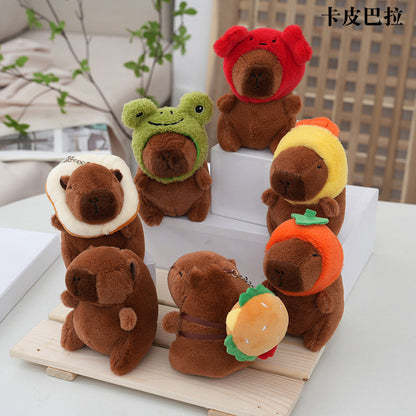 Capabala Figurine Doll Plush Toy Key Chain