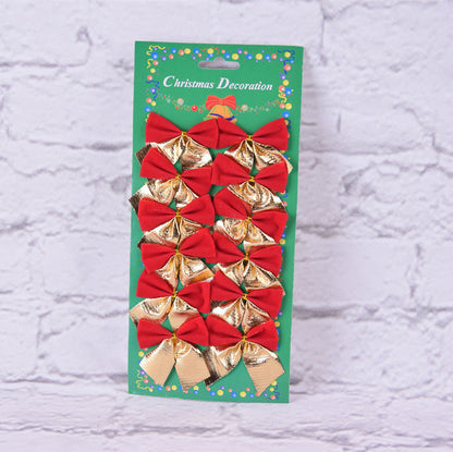 Christmas Tree Bow Ornament Decor