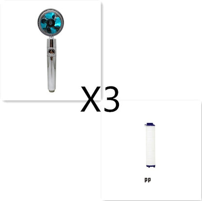 360 Rotating Water Saving Shower Head