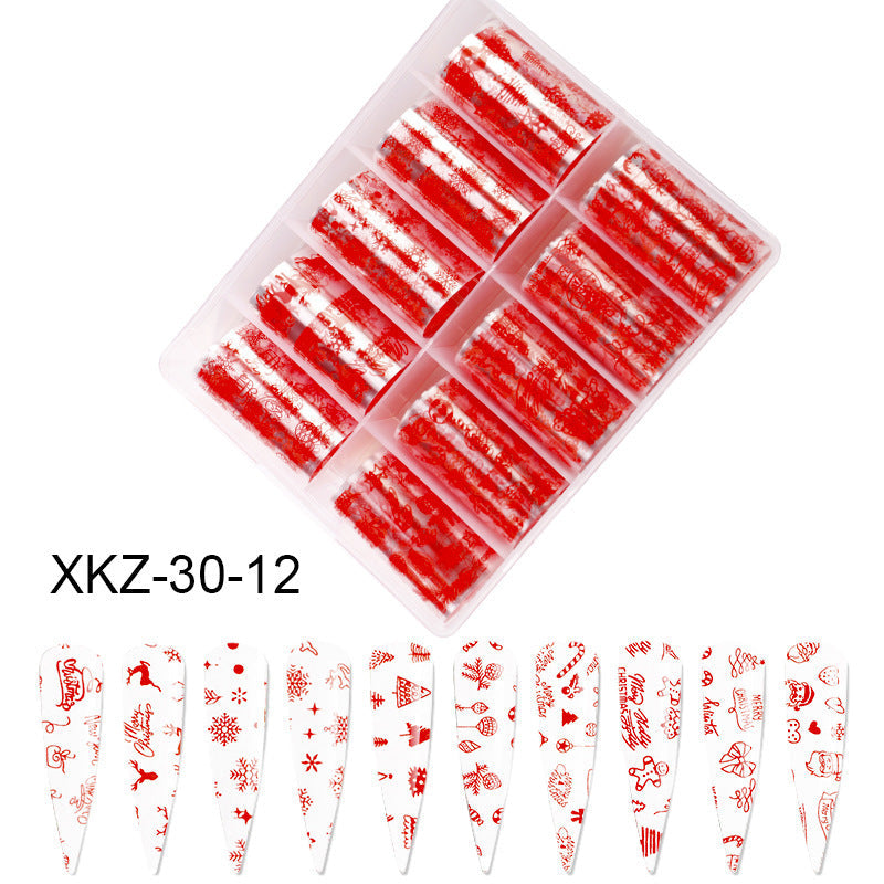 Butterfly Laser Star Nail Transfer Paper
