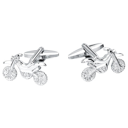 Motorcycle Style Glossy Men's Cuff Nails