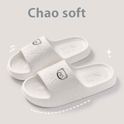 Men's Non-slip Deodorant Home Slippers