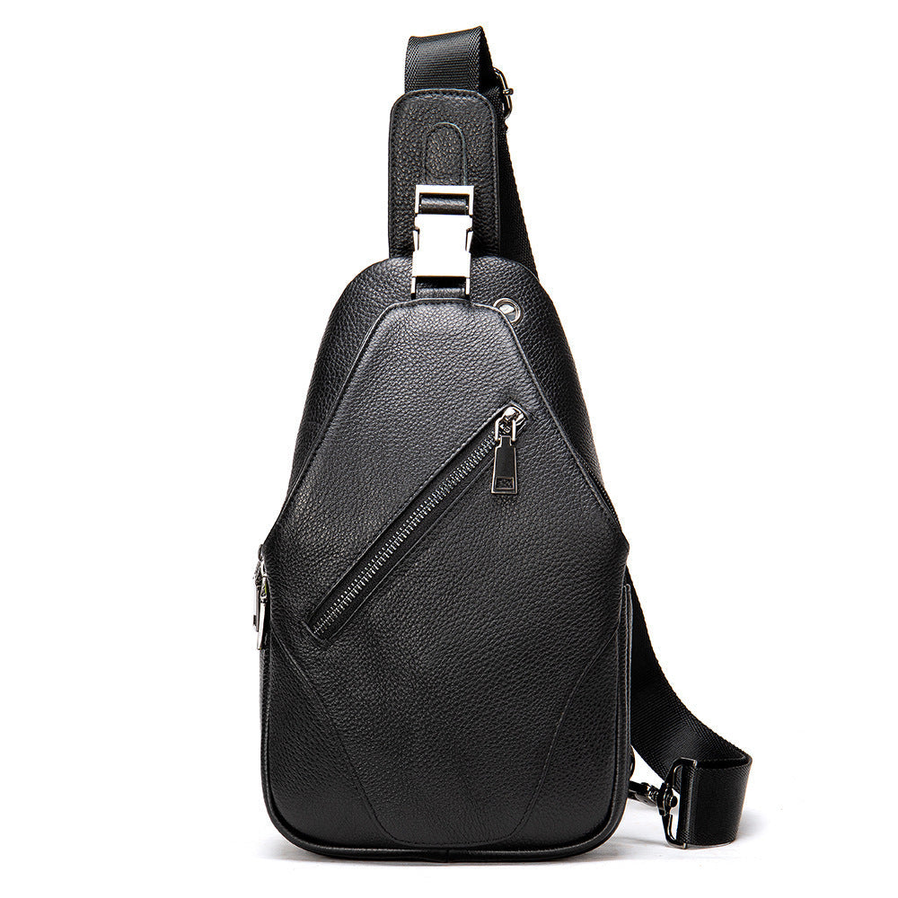 Authentic Leather All-match Crossbody Bag