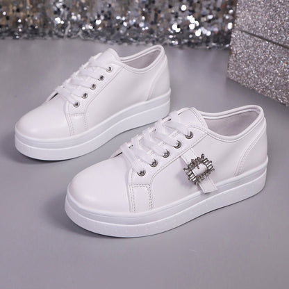 New Soft Bottom Leather Sports Women's Shoes
