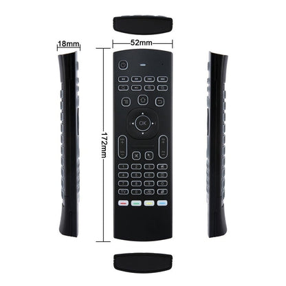 MX3 MX3-L Backlit Air Mouse T3 Smart Voice Remote Control 2.4G RF Wireless Keyboard For X96 mini KM9 A95X H96 MAX Android TV Box