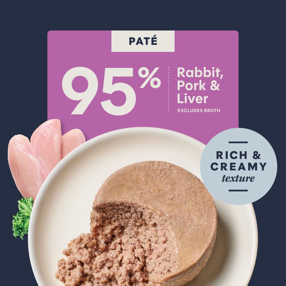 Original Grain Free Real Rabbit Recipe Natural Wet Canned Cat Food by Nature'S Variety, 5.5 Oz. Cans (Case of 12) | Rich & Creamy Pate Texture, High Protein, Real Rabbit, Whole-Food Ingredients, Grain-Free, Hydration Support