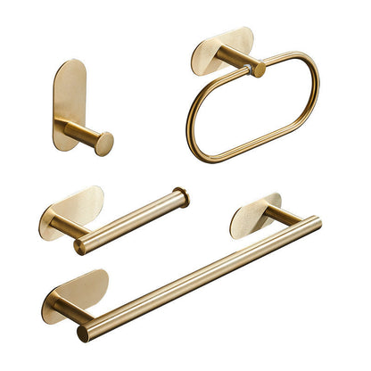 Single Bar Towel Rack Bathroom Hook