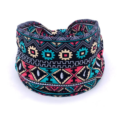 Datura Flowers Elastic Sweat-absorbing Headband