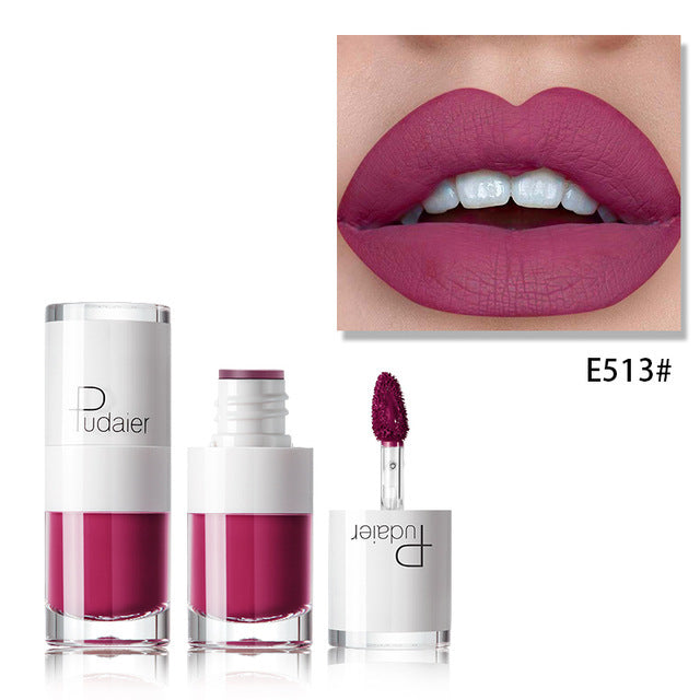 Matte Lip Gloss 16 Colors, Lasting Moisturizing