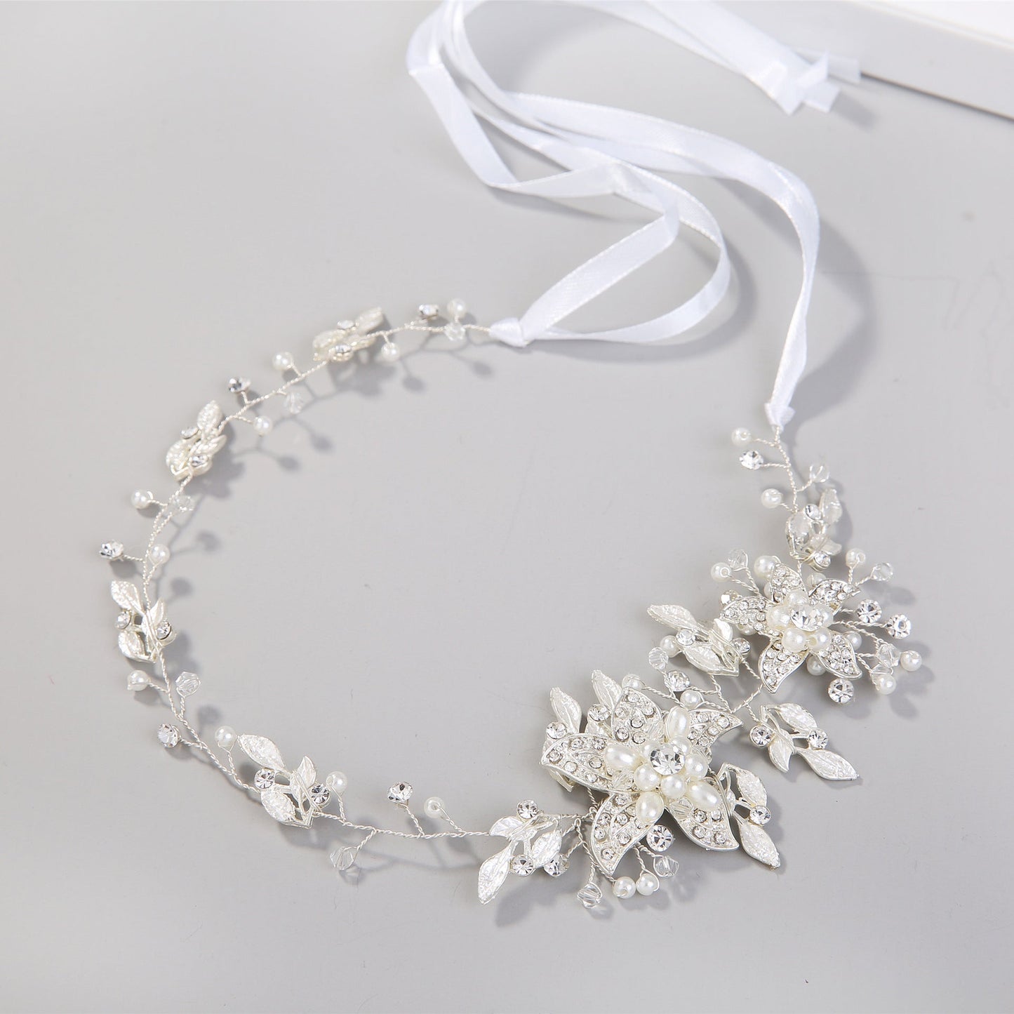 Gold & Silver Rhinestone Alloy Headdress