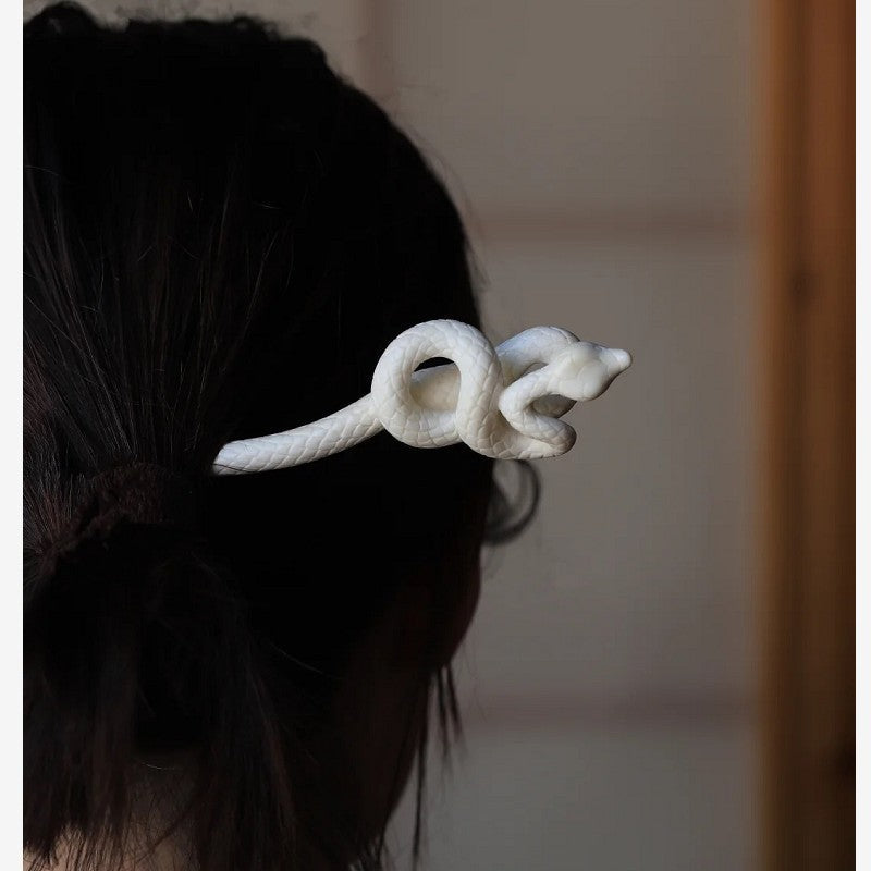 Back-of-Head Retro Hairpin Single Character