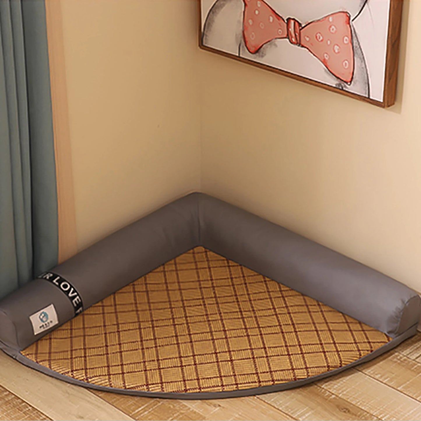 New Pet Summer Sleeping Mat Detachable Washable Pet Sleeping Bed Dog Cat Corner Cool Nest Kennel Summer Cooling Blanket