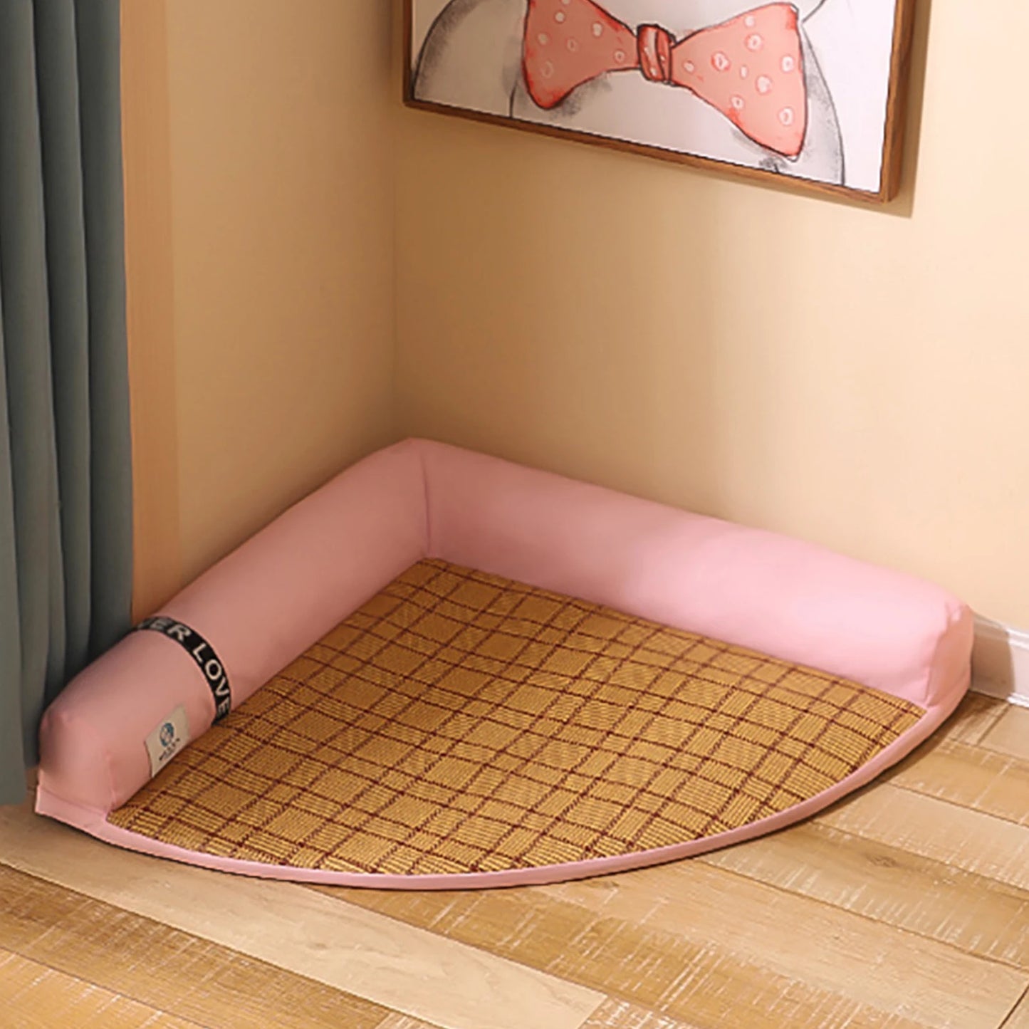 New Pet Summer Sleeping Mat Detachable Washable Pet Sleeping Bed Dog Cat Corner Cool Nest Kennel Summer Cooling Blanket