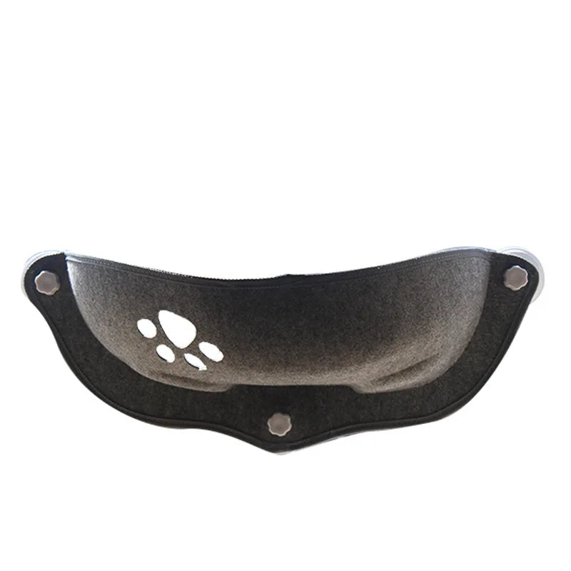 Pet Hammock Beds Cat Window Felt Bed Suction Cat Rest Shelf House cat lounger Ferret Pet Bed Warm Soft and Comfortable BD0150