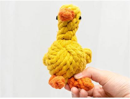 1pcs Bite Resistant Pet Dog Chew Toys for Small Dogs Cleaning Teeth Puppy Dog Rope Knot Ball Toy Playing Animals Dogs Toys Pets