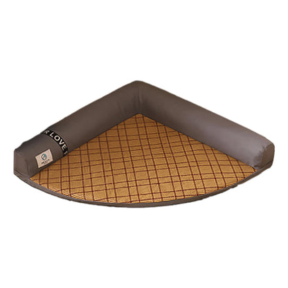 New Pet Summer Sleeping Mat Detachable Washable Pet Sleeping Bed Dog Cat Corner Cool Nest Kennel Summer Cooling Blanket