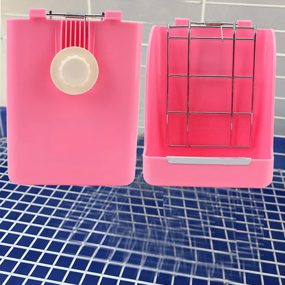 Rabbit Grass Frame Hay Feeder Rabbit Pet Food Container Rabbit Food Basket Grass Hay Bowl Rack Grass Rack Spring Grass Frame