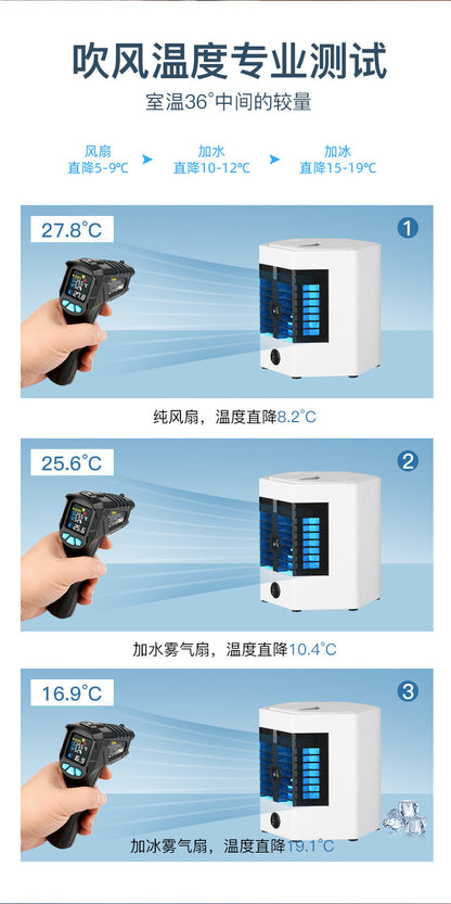 Pet Air Conditioner Cooling Artifact Small Mini Household Dog Cat Rabbit Fan Cooling Puppy Special Summer Pet Products