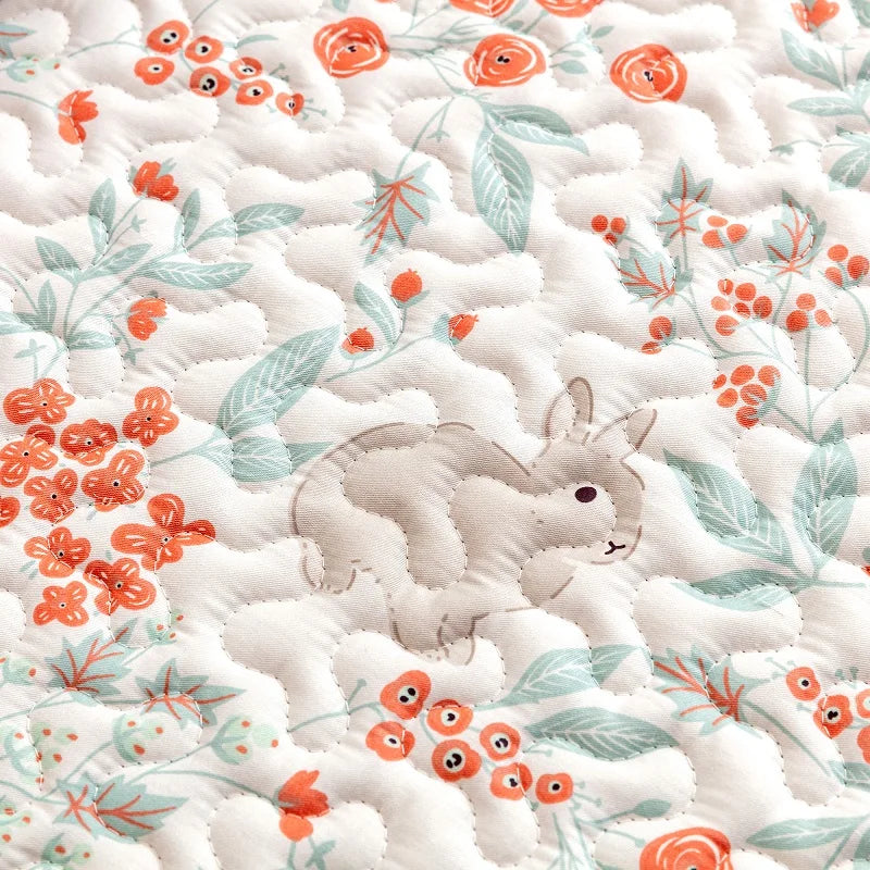 Rabbit Floor Mat Pet Sofa Cushion Training Pad Four Seasons Universal Cage Mat Cat Dog Sleeping Blanket Fence Pad Bunny Supplies