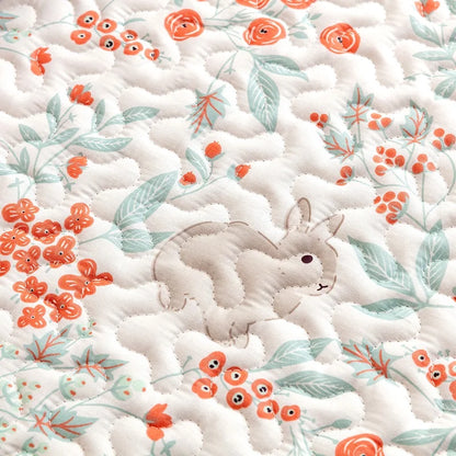 Rabbit Floor Mat Pet Sofa Cushion Training Pad Four Seasons Universal Cage Mat Cat Dog Sleeping Blanket Fence Pad Bunny Supplies