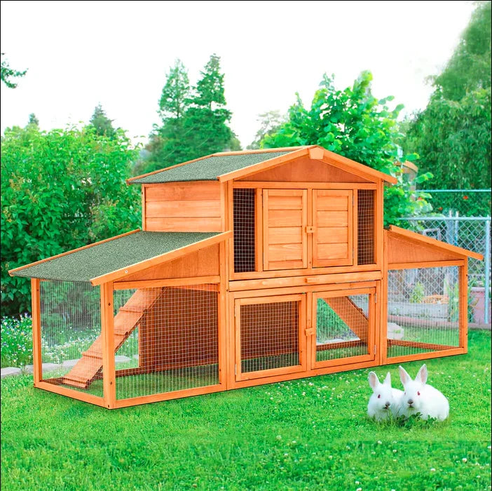 Customized Waterproof Wooden Pet Animal House Cheap Rabbit Cage Wood Rabbits Cages Hutch