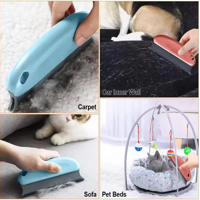 Pet Hair Cleaning Brush Dog Cat Hair Remover for Cars Furniture Carpets Clothes Pet Beds Supplies