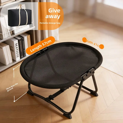 Elevated Pet Cot Bed for Dogs & Cats, All Seasons Breathable Pet Bed, Portable Foldable Outdoor Pet Supplies