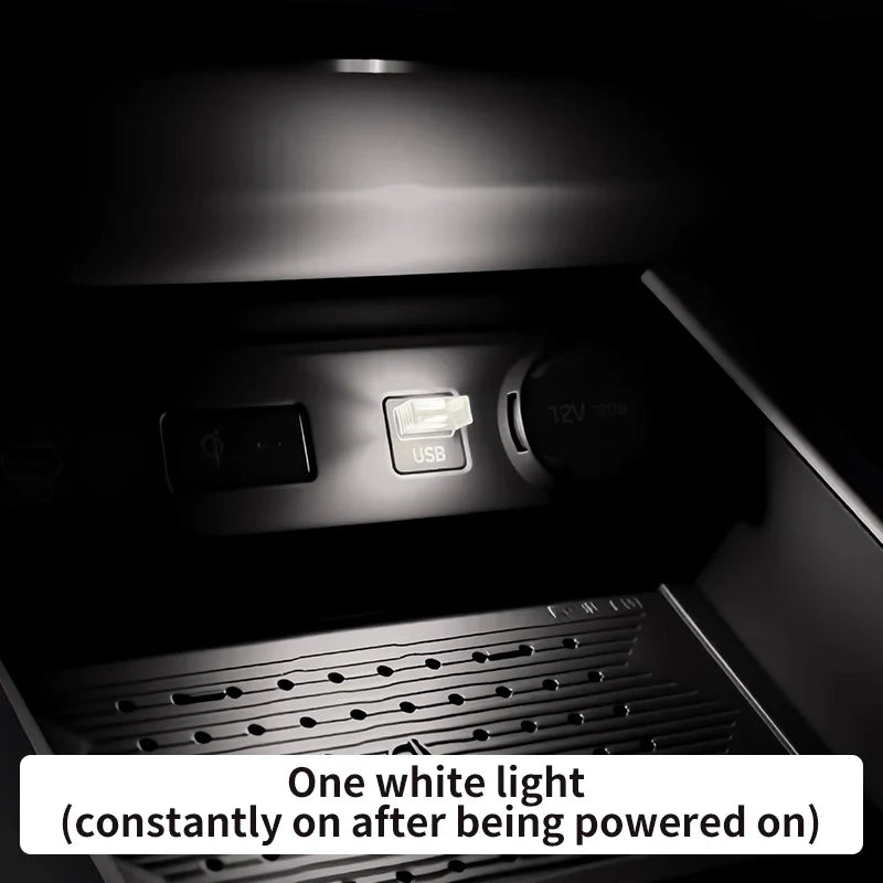 Car USB LED Atmosphere Light | Touch Control Car Interior Decoration Lamp