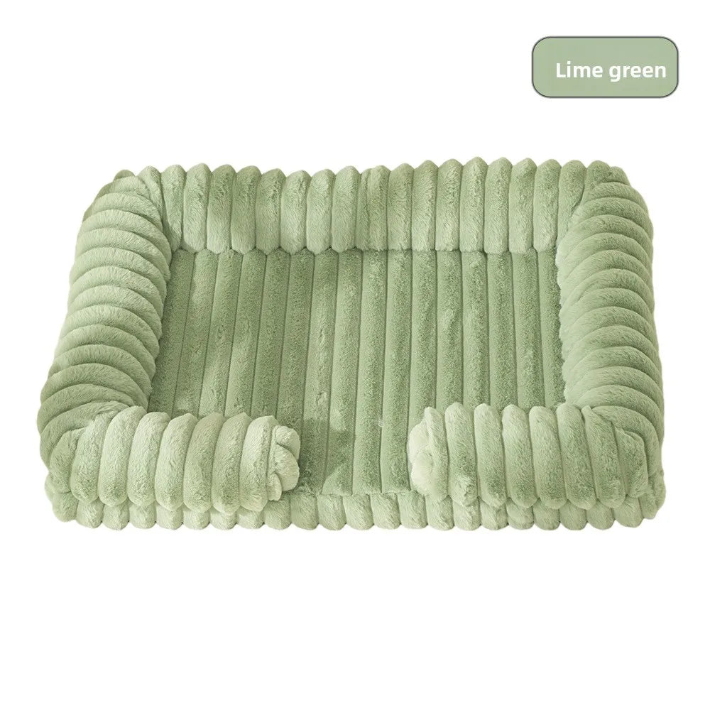 Dog Bed for Winter Puppy Bed Warm Sofa Pets Products Small Cats Mat Pet Supplies Large Baskets Beds Dogs Medium Kennel Big Home