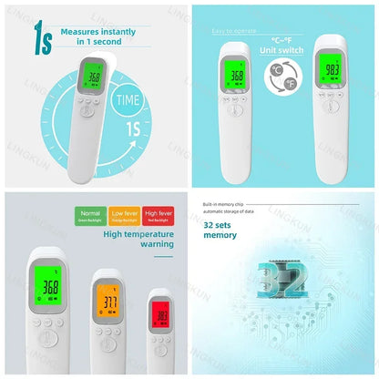 Pet  Medical Digital Infrared Thermometer Quick Temperature Measurement Medical Handheld Pet Non-contact Thermometer
