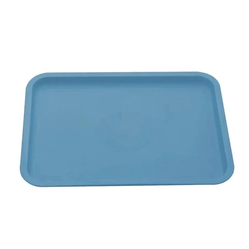 Rectangular Plastic Pallet Tray | Nordic Multi-Color Serving Tray for Food, Bread, Fruit, and Dessert