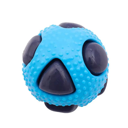 Pet TPR Toy Ball Interaction Pets Relieving Boredom Bite Resistance Small Medium-sized Dog Grinding Sleeping Venting Ball Flash