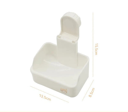 Large-capacity Rabbit Food Bowl with Secure Base Durable and Bite-resistant