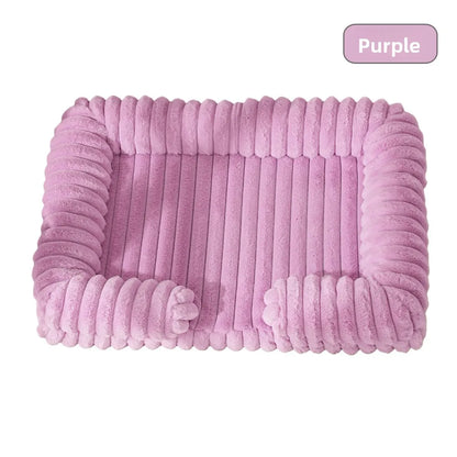Dog Bed for Winter Puppy Bed Warm Sofa Pets Products Small Cats Mat Pet Supplies Large Baskets Beds Dogs Medium Kennel Big Home