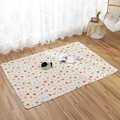 Rabbit Floor Mat Pet Sofa Cushion Training Pad Four Seasons Universal Cage Mat Cat Dog Sleeping Blanket Fence Pad Bunny Supplies