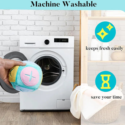 Large Rabbit Foraging Toy with Bell Washable Puzzle Feed Game Rabbit Toy for Bunnies Bunny Enrichment Toys Rabbit Toys