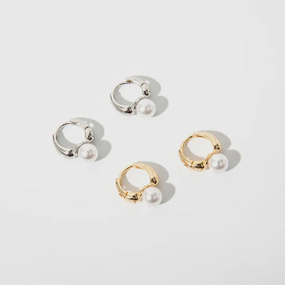 925 Sterling Silver Pearl Stud Earrings for Women | Elegant Wedding Jewelry Gift