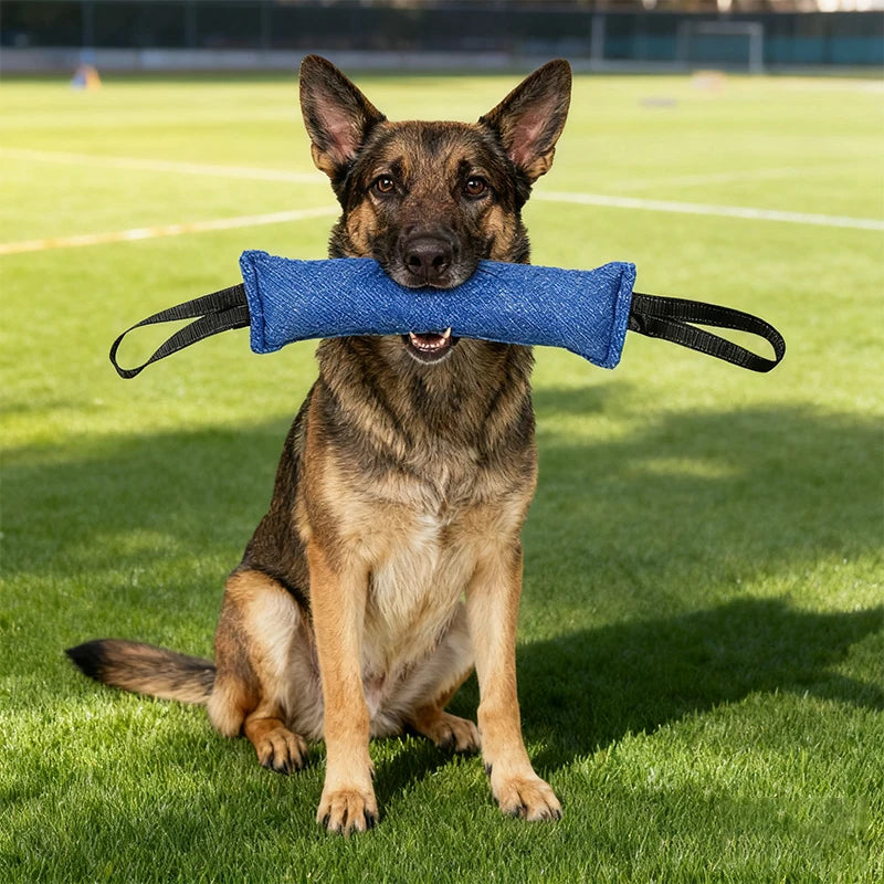 Dog Tug Toy Jute Bite Pillow Durable Training Equipment Interactive Training Toys For Large And Small Dogs