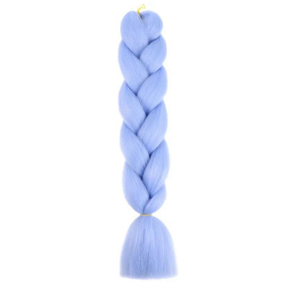24-Inch Jumbo Box Braiding Hair Extensions | Yaki Straight Synthetic Dreadlocks