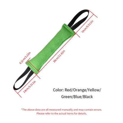 Dog Tug Toy Jute Bite Pillow Durable Training Equipment Interactive Training Toys For Large And Small Dogs