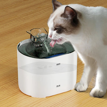 Pet Automatic Cat Water Fountain with Filters Ultra Silent USB Electric Water Pump Pet Drinking Water Dispenser for Cats Dogs