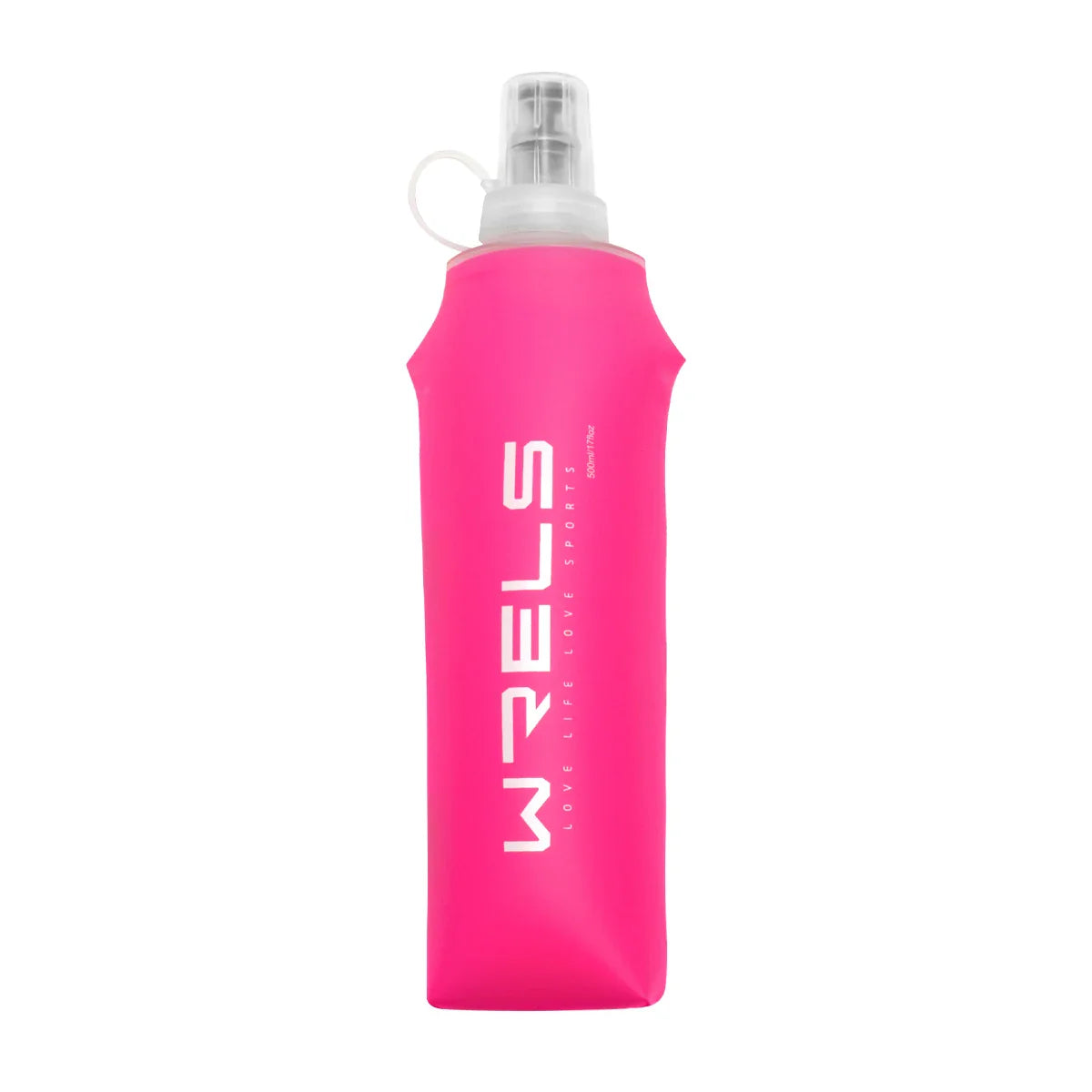WRELS Soft Water Bottle | Folding Sport Flask for Running and Hydration