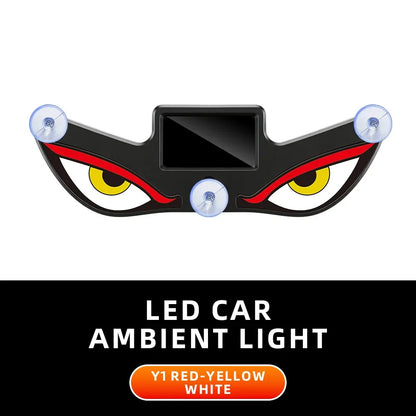 Devil’s Eye Car Warning Light | Solar and USB-C Rechargeable Safety Lamp
